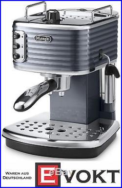 DeLonghi Scultura ECZ 351. GY Pump Espresso Coffee Pod Machine Genuine New