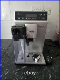De'Longhi Authentica Cappuccino Coffee Machine Silver And Black