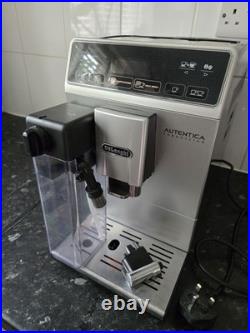 De'Longhi Authentica Cappuccino Coffee Machine Silver And Black