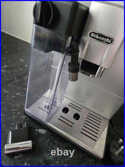 De'Longhi Authentica Cappuccino Coffee Machine Silver And Black