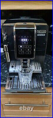 De'Longhi Bean To Cup Coffee Machine Dinamica ECAM350.15. B in Black
