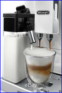 De'Longhi Bean to Cup Coffee Machine Eletta Cappuccino Top ECAM45.760. W Refurb