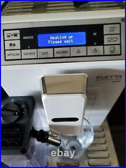 De'Longhi Bean to Cup Coffee Machine Eletta Cappuccino Top ECAM45.760. W Used