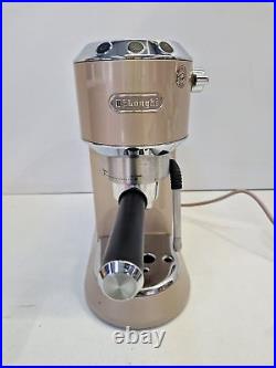 De'Longhi Dedica Arte Coffee Machine Beige (Dirty/Scratched/Missing Accs) B+