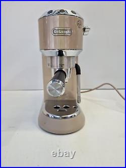 De'Longhi Dedica Arte Coffee Machine Beige (Dirty/Scratched/Missing Accs) B+