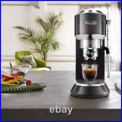 De'Longhi Dedica Arte Pump Espresso Coffee Machine in Grey, EC885. GY