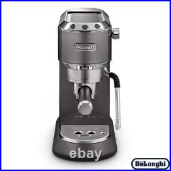 De'Longhi Dedica Arte Pump Espresso Coffee Machine in Grey, EC885. GY Delonghi