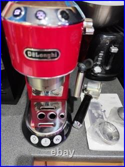 De'Longhi Dedica Espresso Coffee Machine EC680 Red