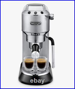 De'Longhi Dedica Metallic Pump Coffee Machine Stainless Steel C Grade