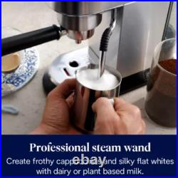 De'Longhi Dedica Metallic Pump Coffee Machine Stainless Steel C Grade