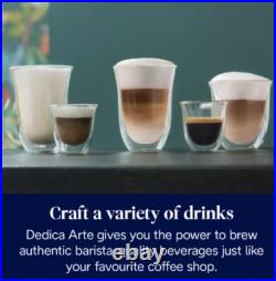 De'Longhi Dedica Metallic Pump Coffee Machine Stainless Steel C Grade