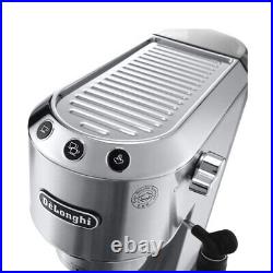 De'Longhi Dedica Style EC685M Traditional Pump Espresso Machine Silver