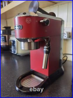 De'Longhi Dedica Style Espresso EC685R, 1 liters, Coffee Machine Red Steam W