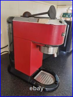 De'Longhi Dedica Style Espresso EC685R, 1 liters, Coffee Machine Red Steam W