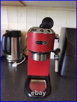 De'Longhi Dedica Style Espresso EC685R, 1 liters, Coffee Machine Red Steam W