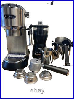 De'Longhi Dedica Traditional Espresso Coffee Machine Bundle Read Description