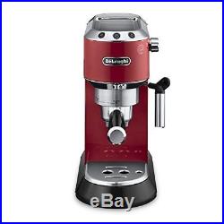 De'Longhi EC680. R Dedica Coffee Machine with 15 Bar Espresso Pump Red