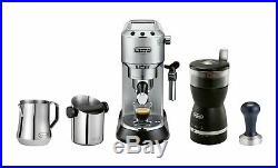 De'Longhi EC685 Dedica Espresso Coffee Machine Bundle