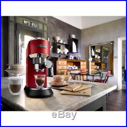 De'Longhi EC685. M Dedica Traditional Pump Espresso Coffee Machine 15 bar Silver