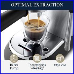 De'Longhi EC885. M Basic Coffee Machine Espresso Maker Dedica Arte 1.1L