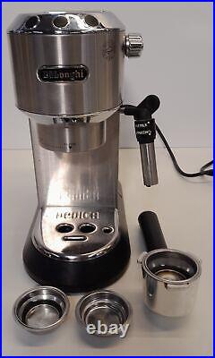 De'Longhi EC885. M Dedica Arte Coffee Machine (Dirty/No Tamper/Mesaure Spoon) B
