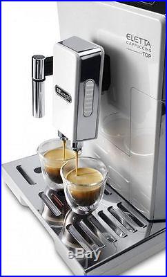De'Longhi ECAM45.760W Eletta Plus Bean To Cup Espresso Top Coffee Machine. New