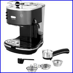 De'Longhi ECOM311. BK Icona Micalite Espresso Coffee Machine 15 bar Black New