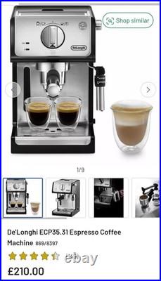 De'Longhi ECP 31.21 1100W Espresso Machine Black