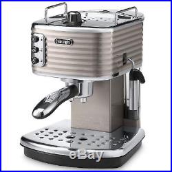 De'Longhi ECZ351. BG Scultura Espresso Coffee Cappuccino Machine1100 W, Champagne