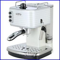 De'Longhi ECZ351. W Scultura Espresso Coffee Machine 15 bar White New from AO