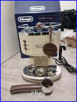 De'Longhi Icona Espresso Coffee Machine Beige (0132106117)