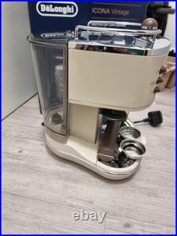 De'Longhi Icona Espresso Coffee Machine Beige (0132106117)