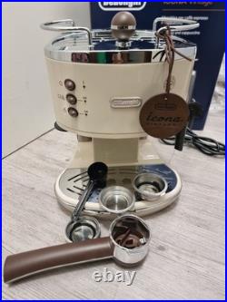 De'Longhi Icona Espresso Coffee Machine Beige (0132106117)