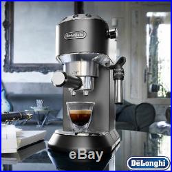 De'Longhi Pump Espresso Coffee Machine & Frother Black EC685. BK