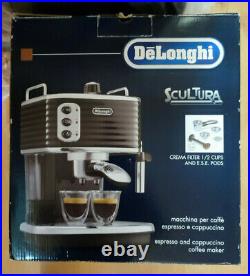 De'Longhi Scultura Coffee Machine Black (ECZ351BK) ONLY USED 5 TIMES BOXED