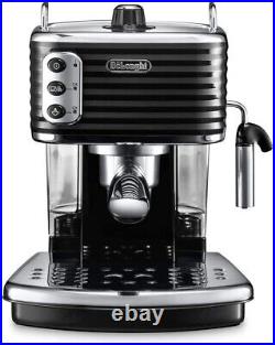 De'Longhi? Scultura Espresso & Cappucino Coffee Machine Black 1.4L ECZ351. BK