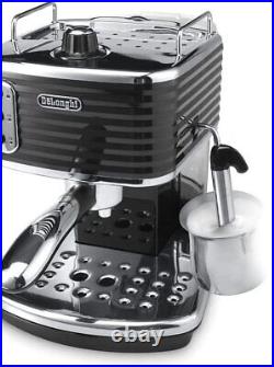 De'Longhi Scultura Espresso Coffee Machine Traditional Style ECZ351BK Black