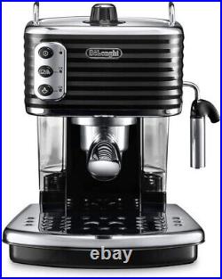 De'Longhi Scultura Traditional Barista Pump Espresso Machine, Black (ECZ351BK)
