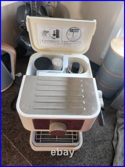 De'Longhi Stilosa EC260. CR Barista Espresso Machine Cream & coffee grinder