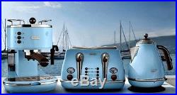 Delonghi Coffee Machine Blue Delonghi Icona Espresso and Cappuccino Maker New