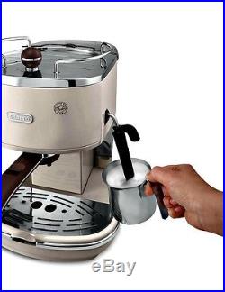Delonghi Coffee Machine Cream Delonghi Icona Espresso and Cappuccino Maker New