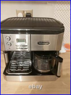 Delonghi Combined Espresso & Filter Coffee Machine Stainless Steel BCO431. S