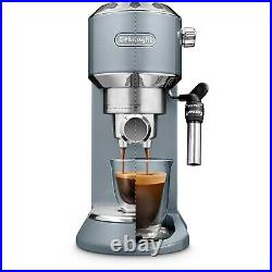 Delonghi Dedica Pump Espresso Coffee Machine Metallic Cobolt Blue