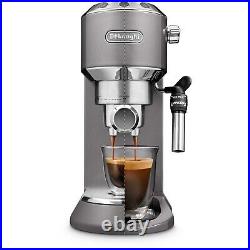 Delonghi Dedica Pump Espresso Coffee Machine Metallic Grey