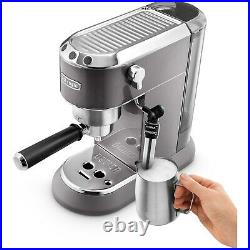 Delonghi Dedica Pump Espresso Coffee Machine Metallic Grey