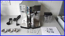 Delonghi EC850. M Steel Automatic Cappuccino Espresso Pump Filter Coffee Machine