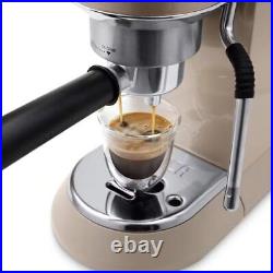 Delonghi EC885BG Dedica Arte Espresso Coffee Machine in Cream Customer Return