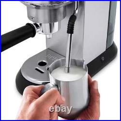 Delonghi EC885M Dedica Arte Manual Espresso Coffee Machine Silver