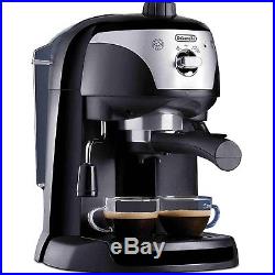 Delonghi ECC221. B Traditional Pump Espresso Coffee Machine In Black