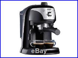 Delonghi ECC221. B Traditional Pump Espresso Coffee Machine In Black